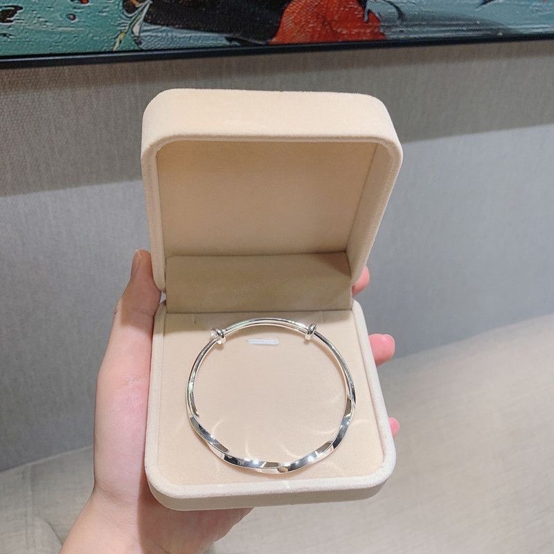 Lắc tay bạc Ý - Vòng tay bạc s925 kiểu dáng đơn giản , nhẹ nhàng cho cả nam và nữ có thể đeo đôi , đeo nhóm | BigBuy360 - bigbuy360.vn