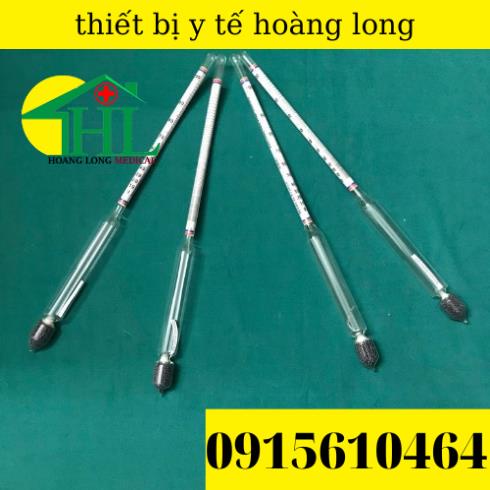 Com Bo 20 Cái Dụng Cụ Đo Nồng Độ Cồn - Tửu Kế Đo Nồng Độ Rượu - Cồn Kế [Từ 0 - 100 Độ]