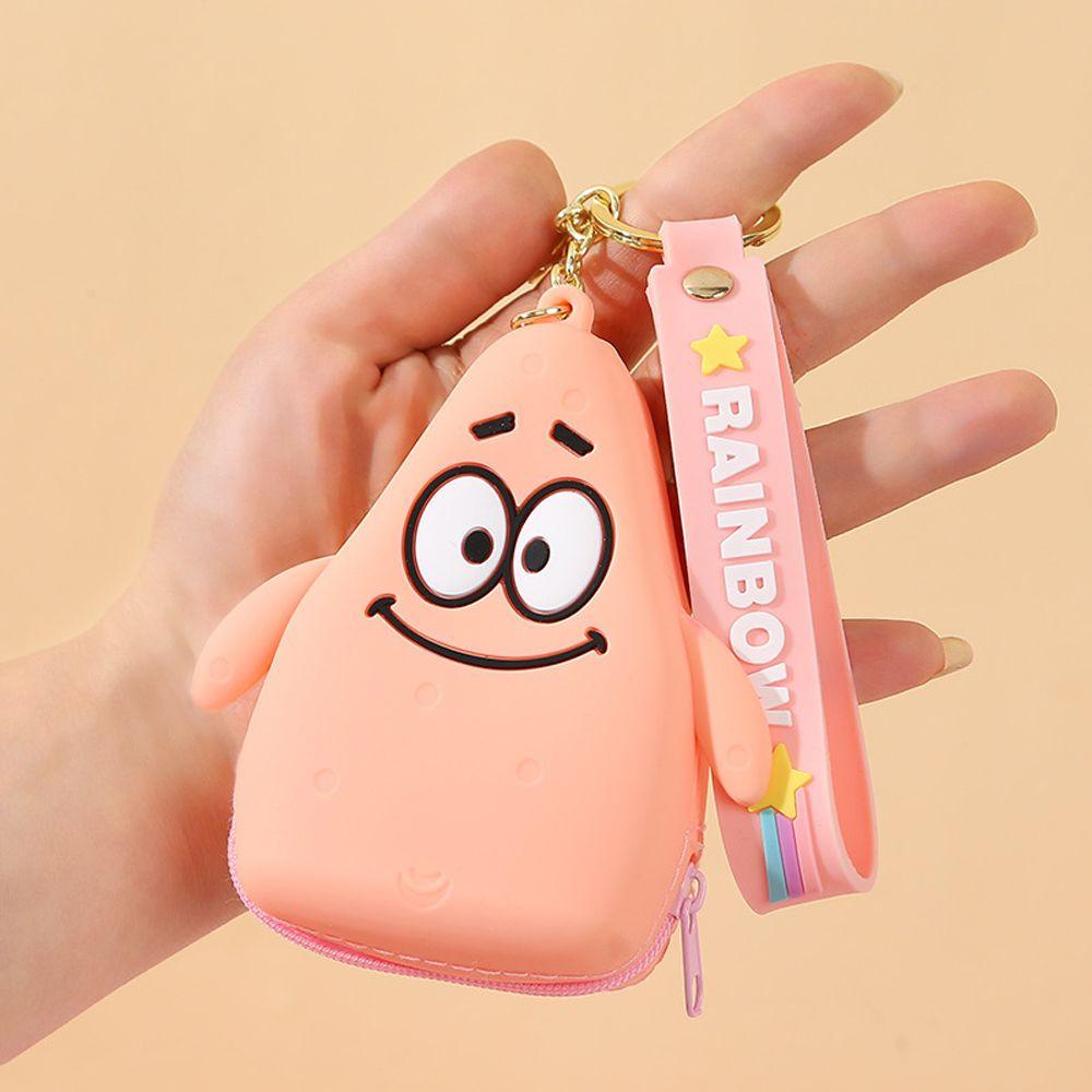 Ví Đựng Tiền Xu Mini Có Móc Khóa Xinh Xắn Cho Nữ