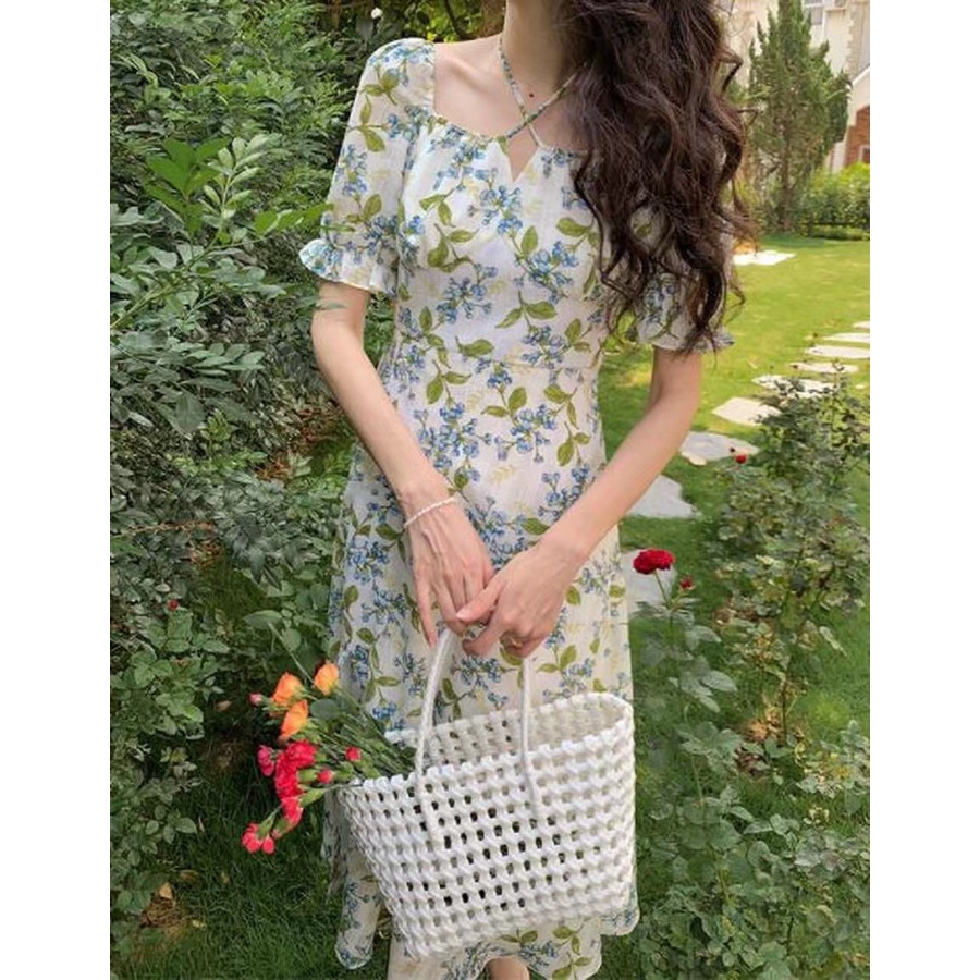 đầm bigsize nữ sexy đầm hở lưng váy đi biển đầm nữ đầm dài váy hoa nhí vintage váy tiểu thư sang chảnh đầm đi tiệc váy xẻ tà đầm tay phồng đầm cổ vuông