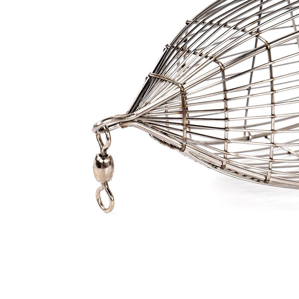 IVORY 1 Lồng Đựng Mồi Câu Cá Bằng Thép Không Gỉ