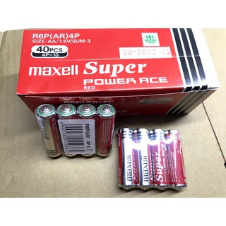 PIN MAXELL CARBON AA VỈ 4 VIÊN.
