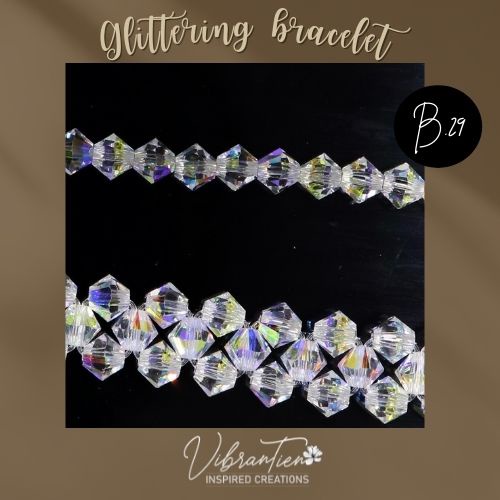 Vòng tay pha lê Swarovski nhân tạo B.29