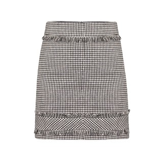 De Leah - Chân váy mini tweed tua rua - Thời trang thiết kế