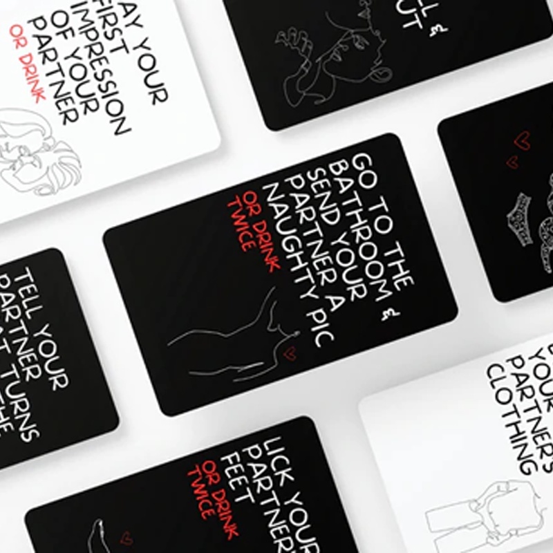 Drunk Desires Couples Drinking Game Card Game