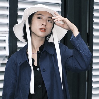Nón NEENEE có dây cột nơ STRAP BUCKET HAT
