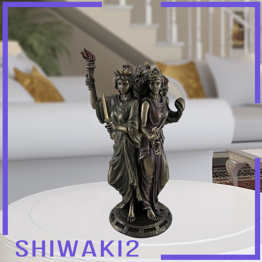 Mô Hình Nữ Thần Hy Lạp Shiwaki2 Bằng Nhựa Resin Dùng Trang Trí
