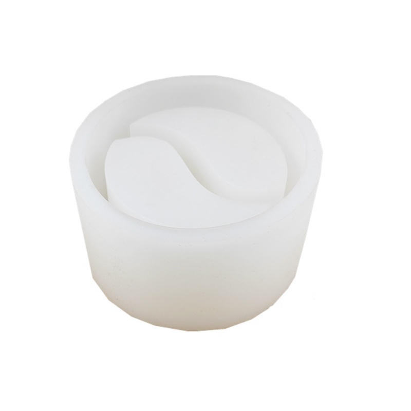 Khuôn Silicone Làm Đất Sét Hình Taichi / Hoa / Ống Đựng Bút Sáng Tạo