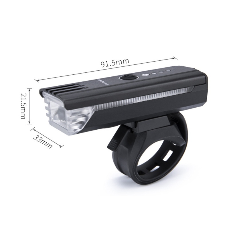 Đèn Pha LED Kèm Còi Sạc USB Chuyên Dụng Cho Xe Đạp Leo Núi