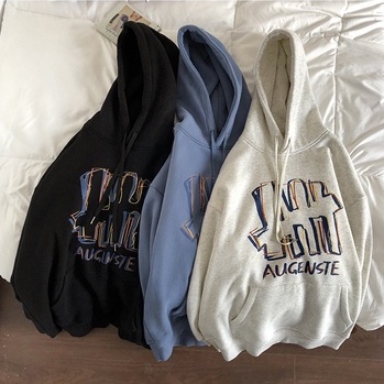 Áo hoodie IELGY form rộng phong cách Harajuku Hàn Quốc có size lớn cho nữ