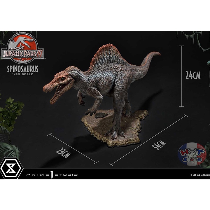 Mô hình khủng long Spinosaurus Prime 1 Studio Jurassic Park tỉ lệ 1/38