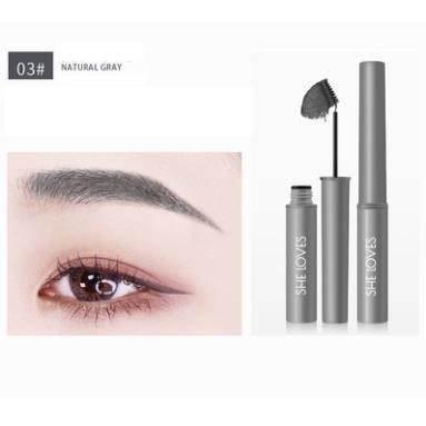 Mascara lông mày SHE LOVES nghiêng 45 độ chống thấm nước lâu trôi