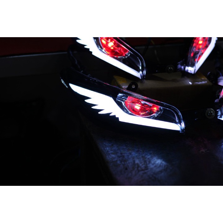 1 Cặp Demi Mẫu Cánh Chim Led Audi Exciter 135