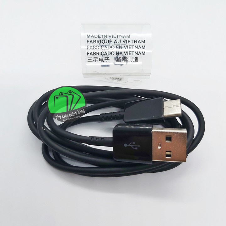 Cáp sạc nhanh Samsung S8,S9,S10 Type-C, Hàng made in VIỆT NAM