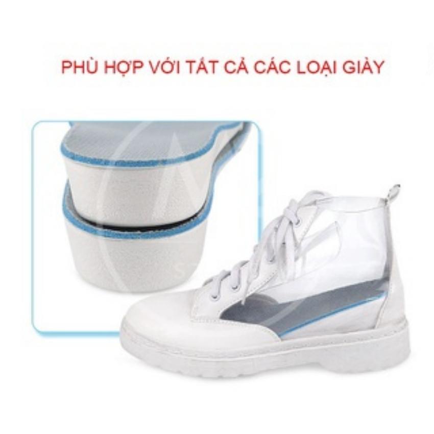 Cặp lót giày tăng chiều cao cao su độn đế tăng 1,5-3cm Loại nguyên bàn chân  L010GT