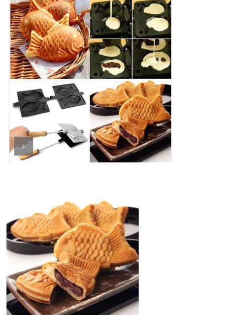 KHUÔN NƯỚNG BÁNH CÁ TAIYAKI NHẬT BẢN CHỐNG DÍNH CAO CẤP