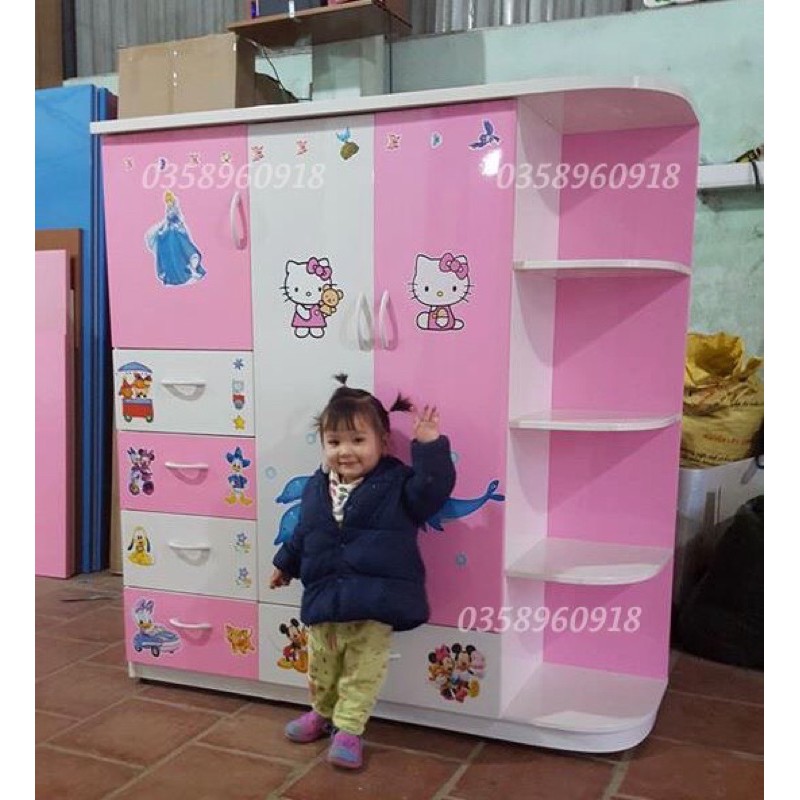 Tủ nhựa Đài Loan cho bé