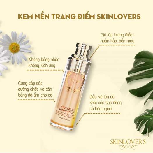 Kem nền mỏng mịn Skinlovers Blooming Hàn Quốc 40ML