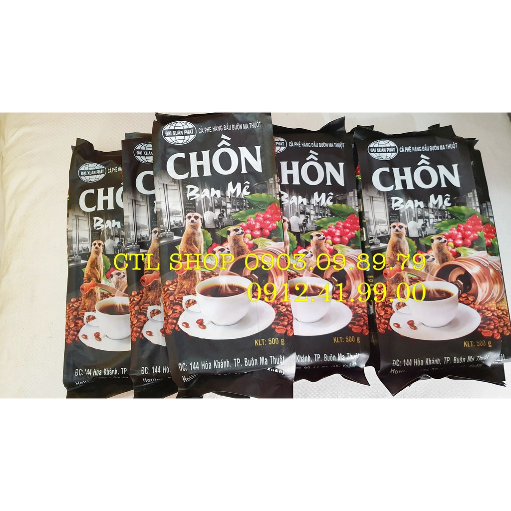 Cafe Chồn Ban Mê ( Chồn Đen ) _ Gói 500gr