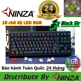 Bàn phím cơ 1stPlayer K7 Blueswitch OutemuLed RGB 18 chế độ -