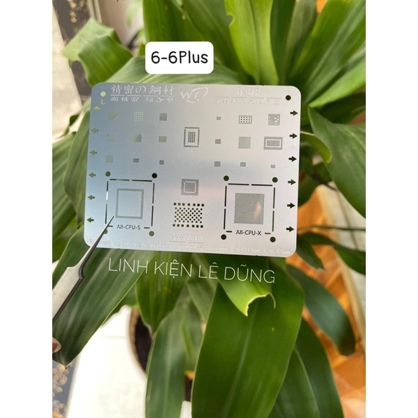 Vĩ WL trắng  làm chân ic iphone từ 6- 14Promax