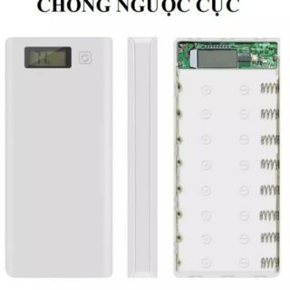 Box sạc dự phòng màn hình lcd 8 cell lcd 5v2a phiên bản mới