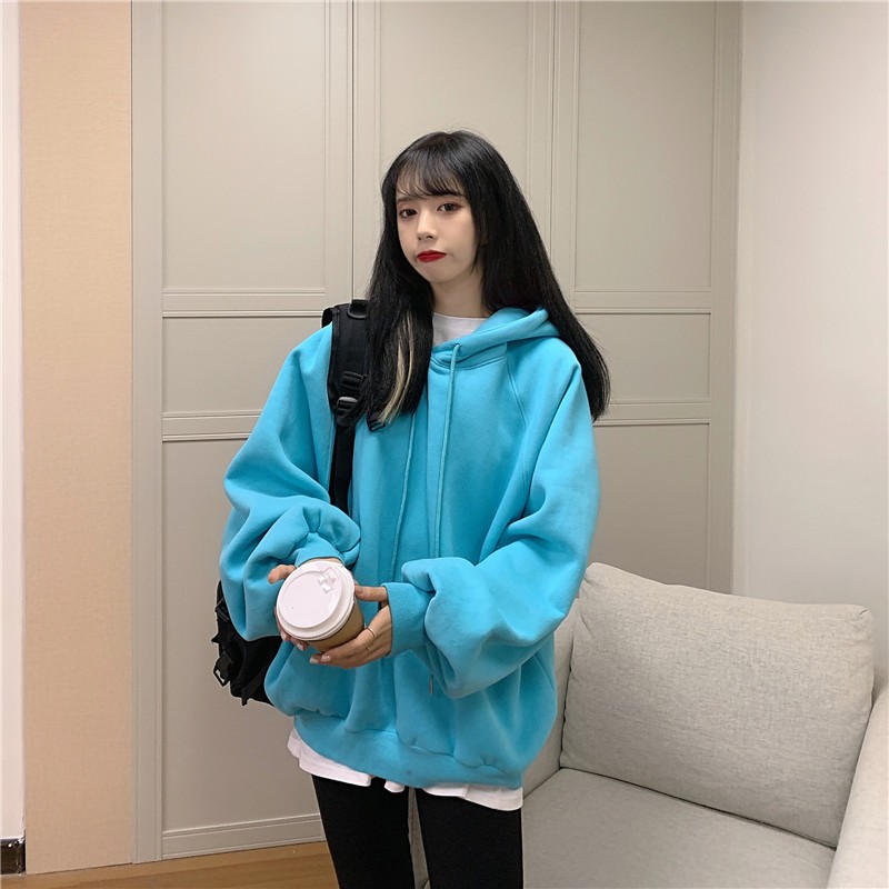 [Áo hoodie nữ form rộng] áo nỉ hoodie nữ unisex thời trang ulzzang có mũ unisex hàn quốc học sinh sinh viên | BigBuy360 - bigbuy360.vn