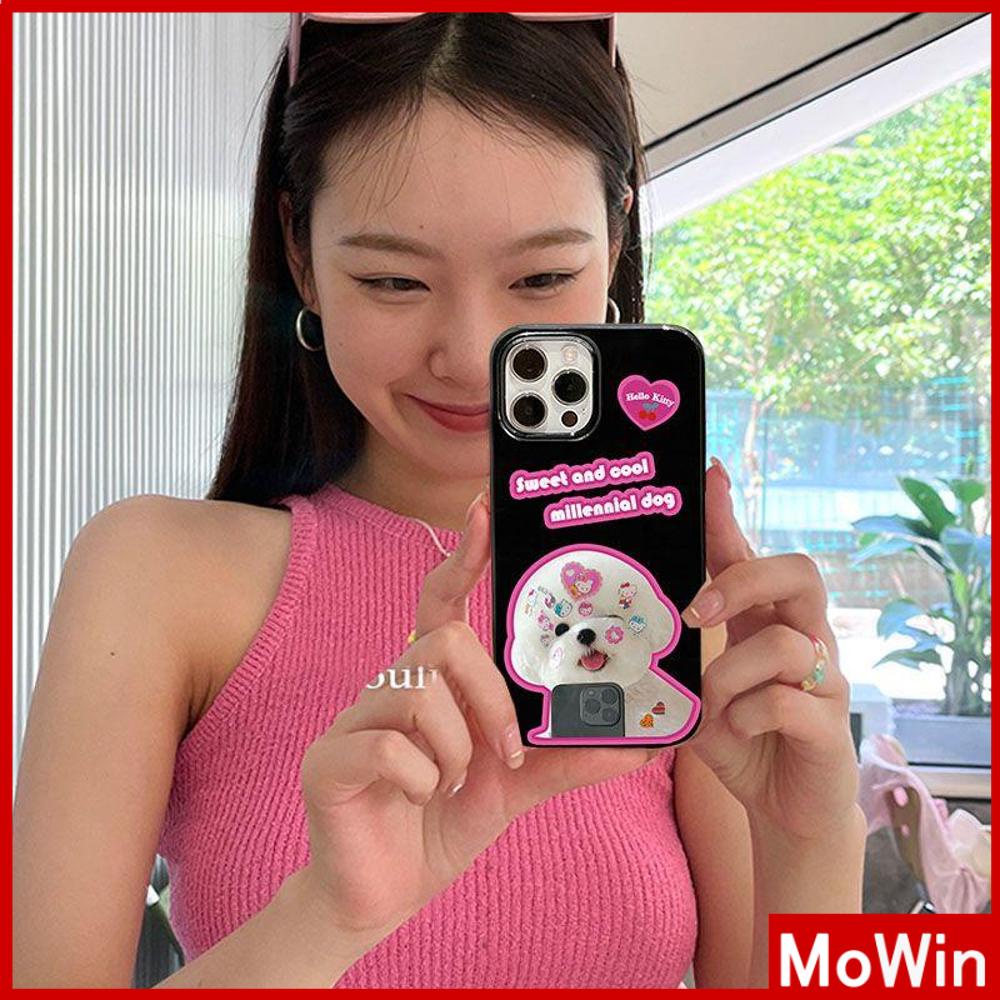 Ốp điện thoại họa tiết cún thích hợp cho iPhone 13 Pro max 12 Pro Max 11 Pro max xr xs max 7Plus 7 8 iphone 14