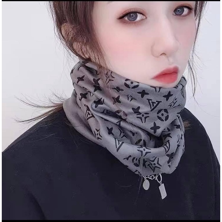 HG0269 khăn quàng cổ/khăn chùm đầu nữ thun co giãn thu đông hàng nhập