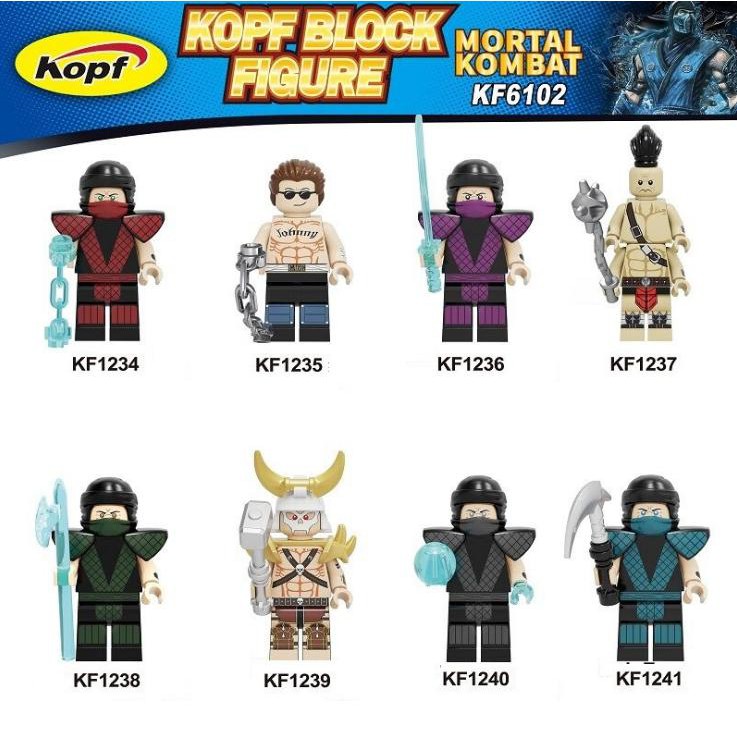 Đồ chơi lắp ráp Nonlego Minifigures Các Mẫu Nhân Vật Mortal Kombat KF6102