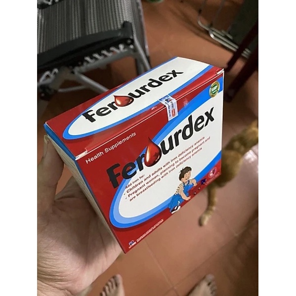 Ferourdex- bổ sung sắt cho người thiếu máu