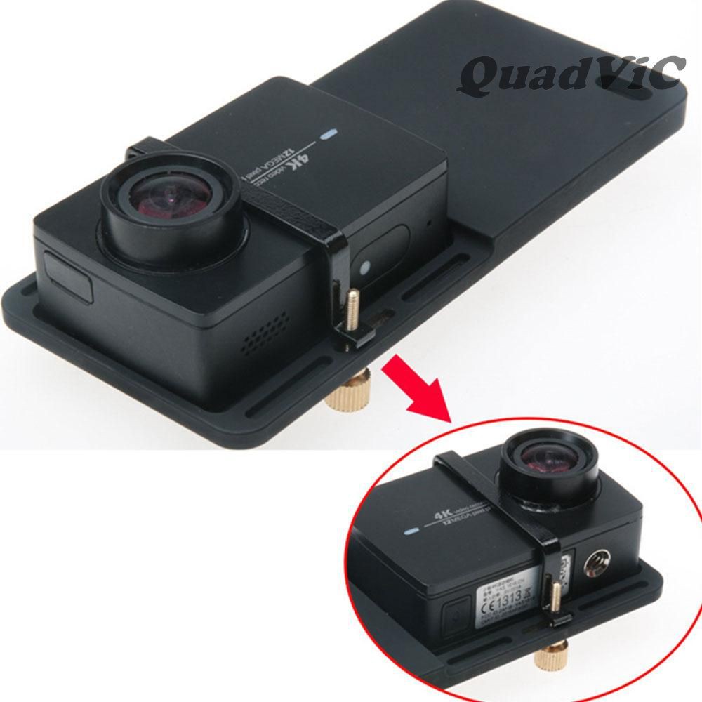Adapter gimbal gopro 8 7 6 black chống rung smooth Q yi 4k + thanh gắn action camera QuadViC.COM N00173