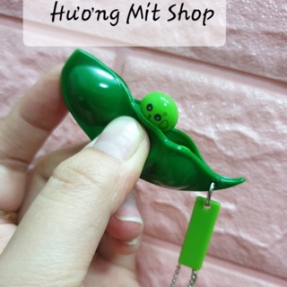 Móc khóa Hạt đậu vui vẻ