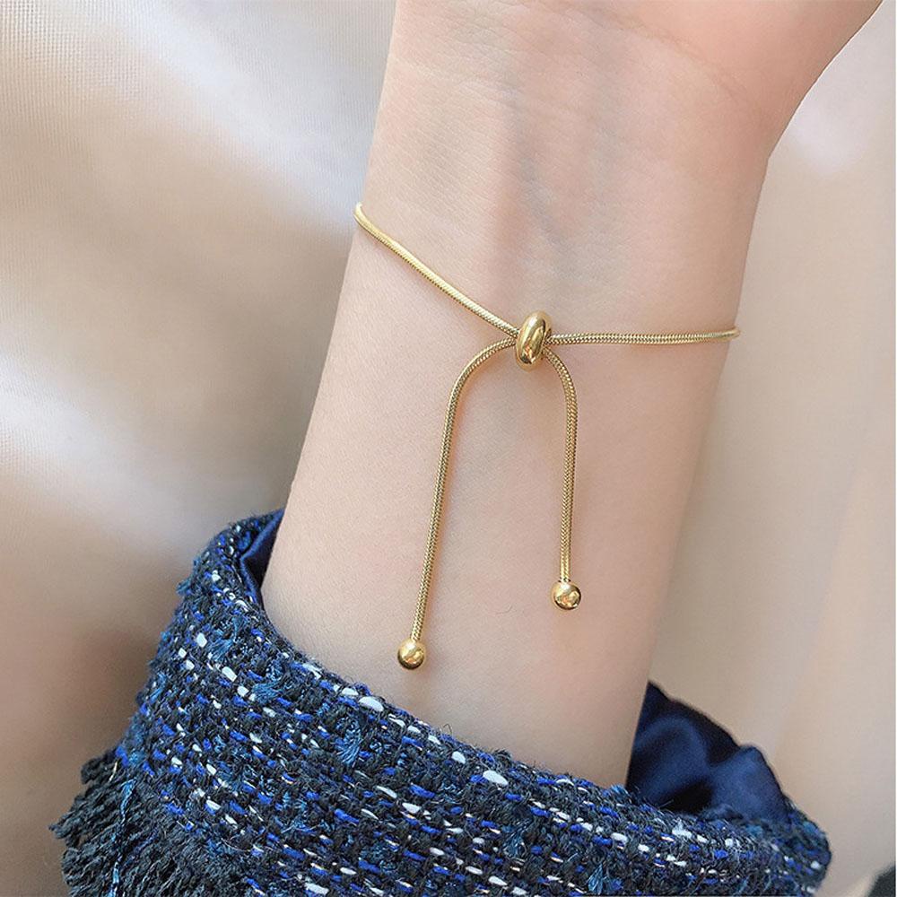 Vòng Tay Thép Titan Có Thể Điều Chỉnh Kích Cỡ|Màu Sắc Chuỗi Hạt Đeo Tay 22cm Nhiều Màu