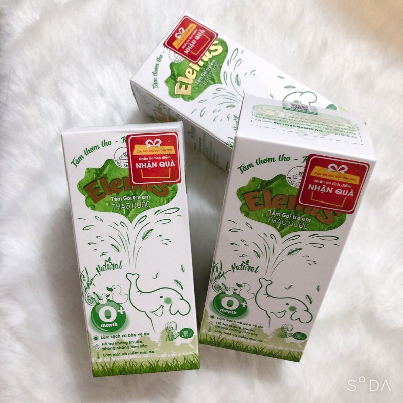 Combo 3 chai nước tắm thảo dược Elemis 200ml