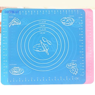 Silicone Non-stick Scale Rolling Dough Mat Liner Baking Fondant Pad Cooking Tool