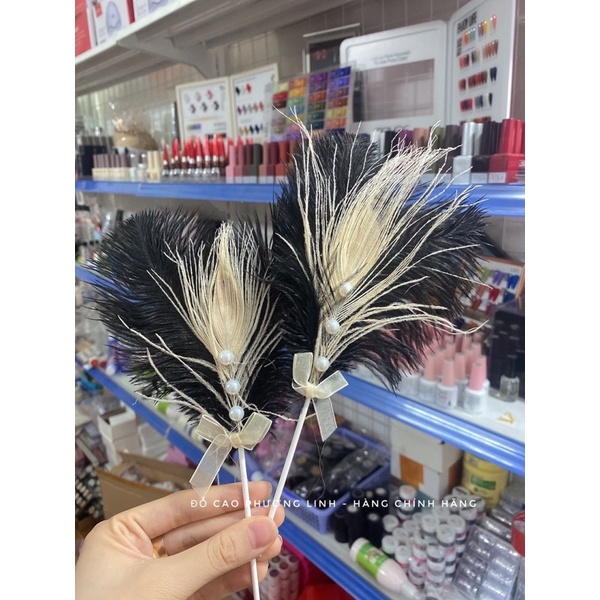 Lông vũ trang trí chụp ảnh - Phụ kiện nail