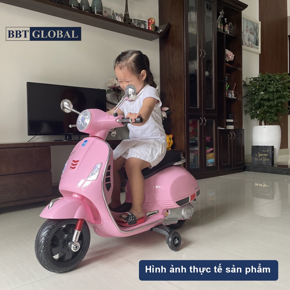 Xe máy điện trẻ em BBT Global Vespa BBT-6116