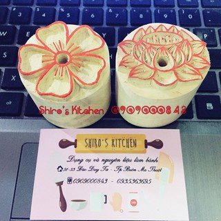 Mộc pía hoa sen - hoa mai