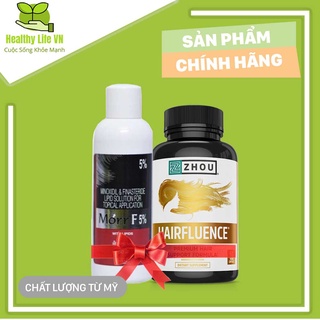 Combo mọc tóc hói morr f5 + hairfluence