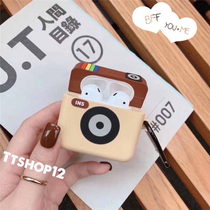 Case instagram cho Airpods InPods siêu xịn cực chắc chắn