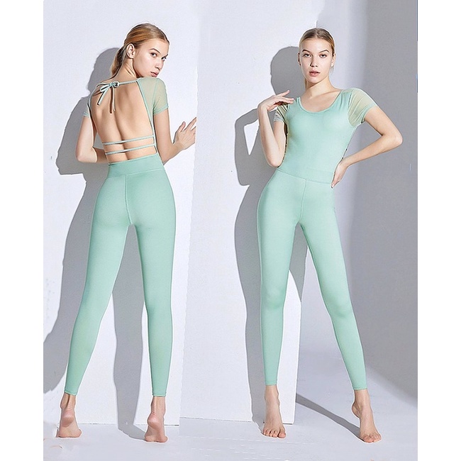 Bộ Jump Yoga Gym Cộc Tay J54