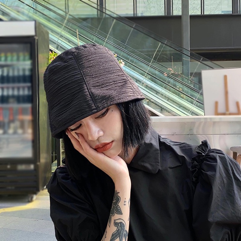 Nón bucket cao cấp 100% Cotton chống nắng, siêu nhẹ, mũ bucket vải xô thoáng mát Hotrend hè