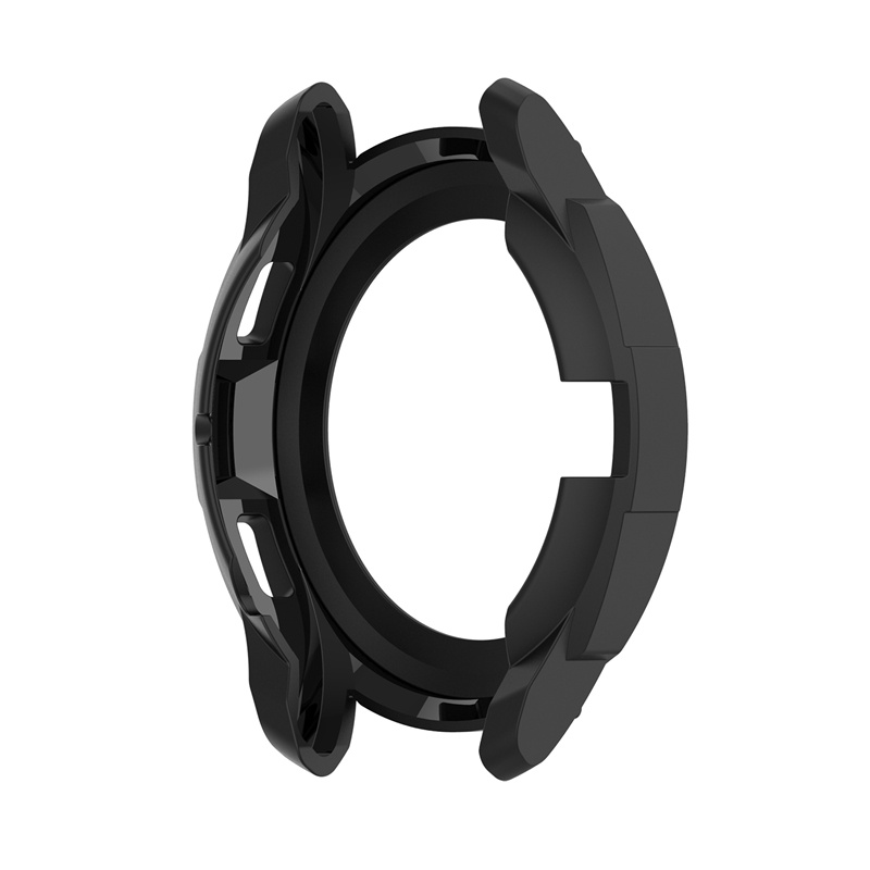 Ốp khung silicon mềm bảo vệ cho đồng hồ Samsung Galaxy Watch 4 Classic 42mm 46mm