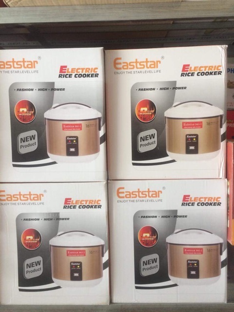 [Mã ELHADEV giảm 4% đơn 300K] ☘️Nồi Cơm Điện Eaststar Rẻ 1L-1,2L-1,8L-3L Lòng Dày