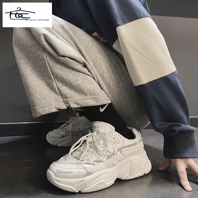 Giày Thể Thao Thiết Kế Mới Thời Trang Mùa Hè Phong Cách Hàn Quốc~2022