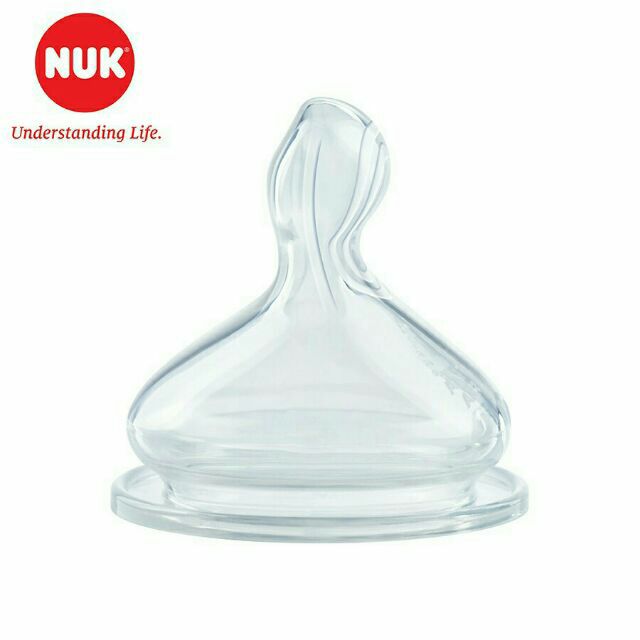 (CHÍNH HÃNG CÓ TEM PP) Núm ti NUK Silicone Premium Choice cổ rộng