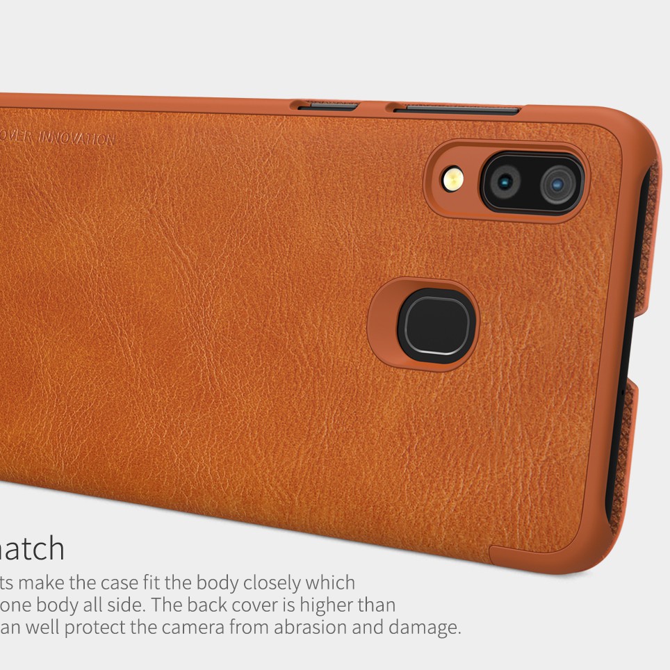 BAO DA SAMSUNG GALAXY A30 - A20 NILLKIN QIN CHÍNH HÃNG [NEW SALEOFF] | BigBuy360 - bigbuy360.vn