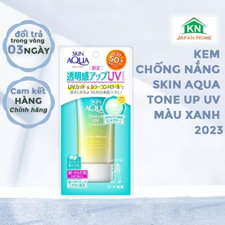 Kem chống nắng kiềm dầu nâng tông Skin Aqua Tone Up UV 50g date 2023