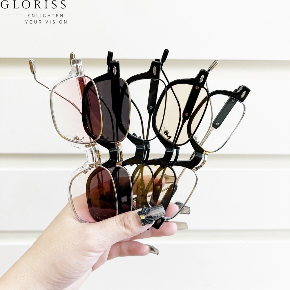 Mắt kính râm nam nữ thời trang - GLORISS GATTA chống nắng, chống tia UV